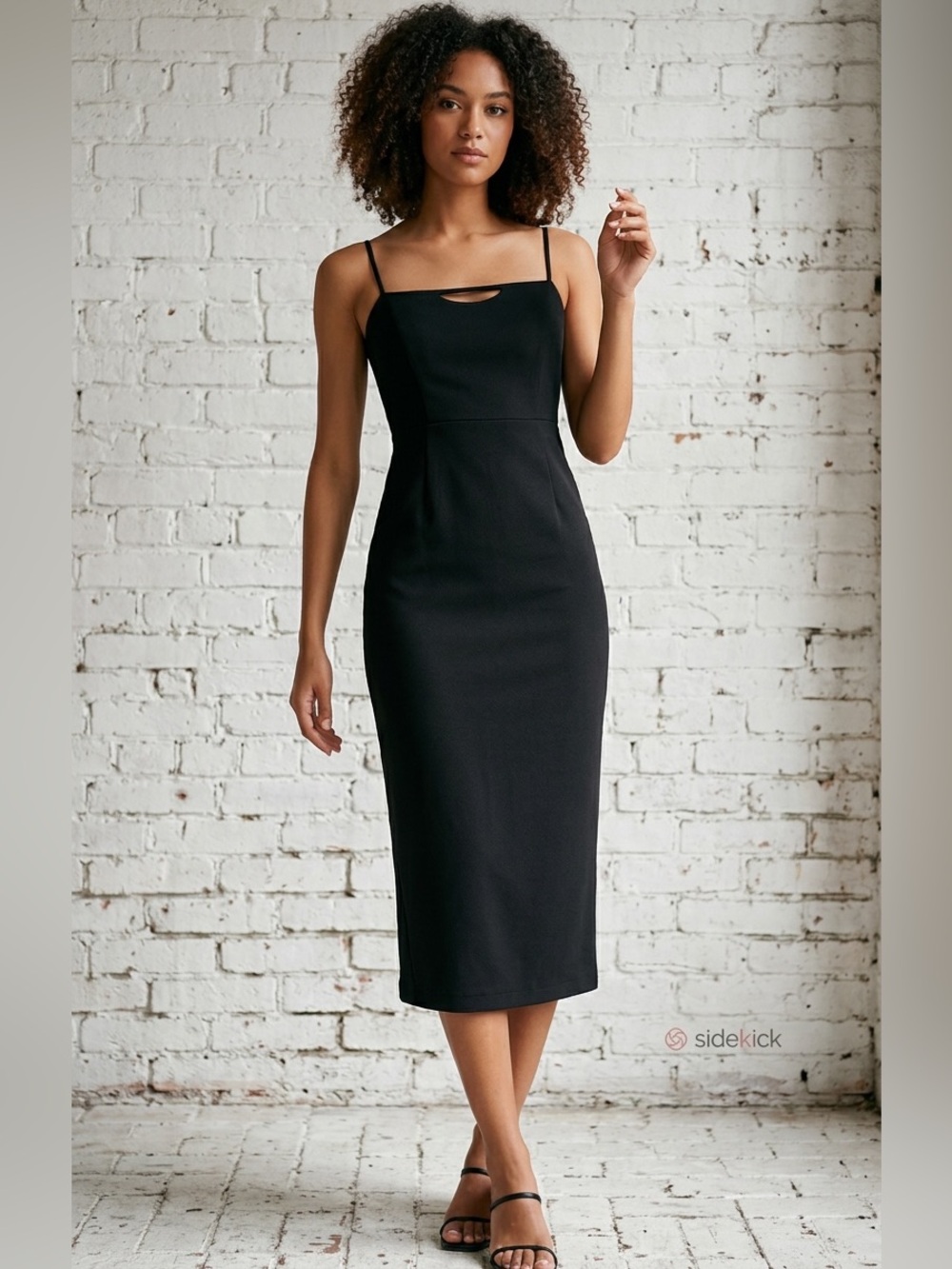 Anthropologie Winter Muse Luna Midi Dress